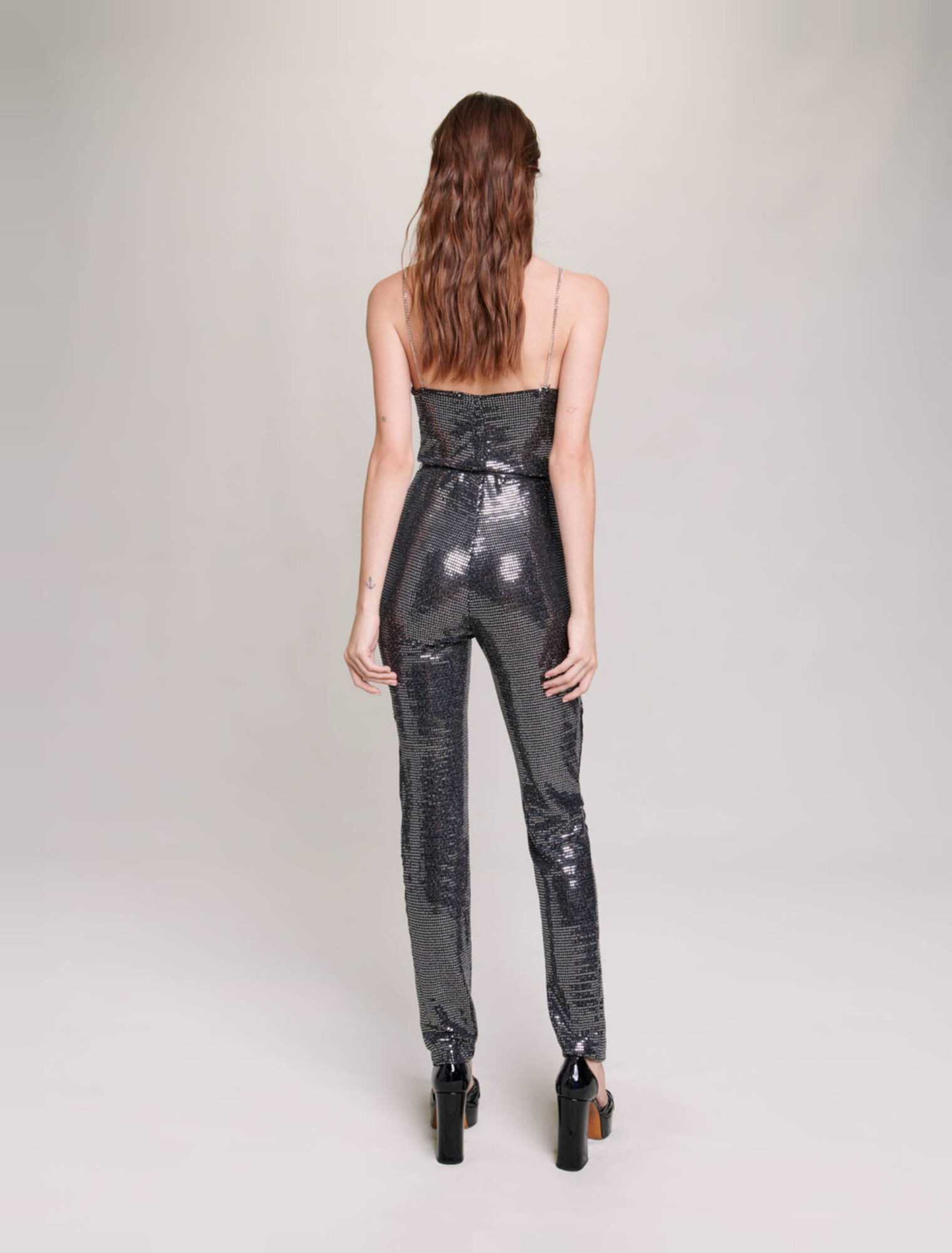 Sequinned jumpsuit