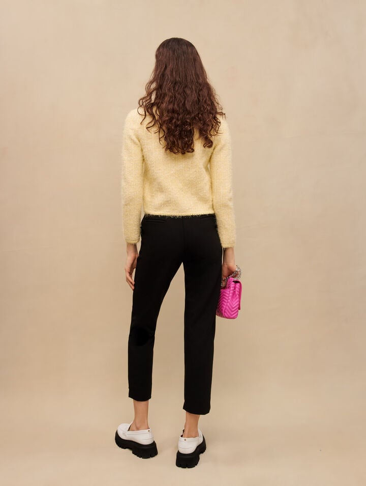 Straight suit trousers