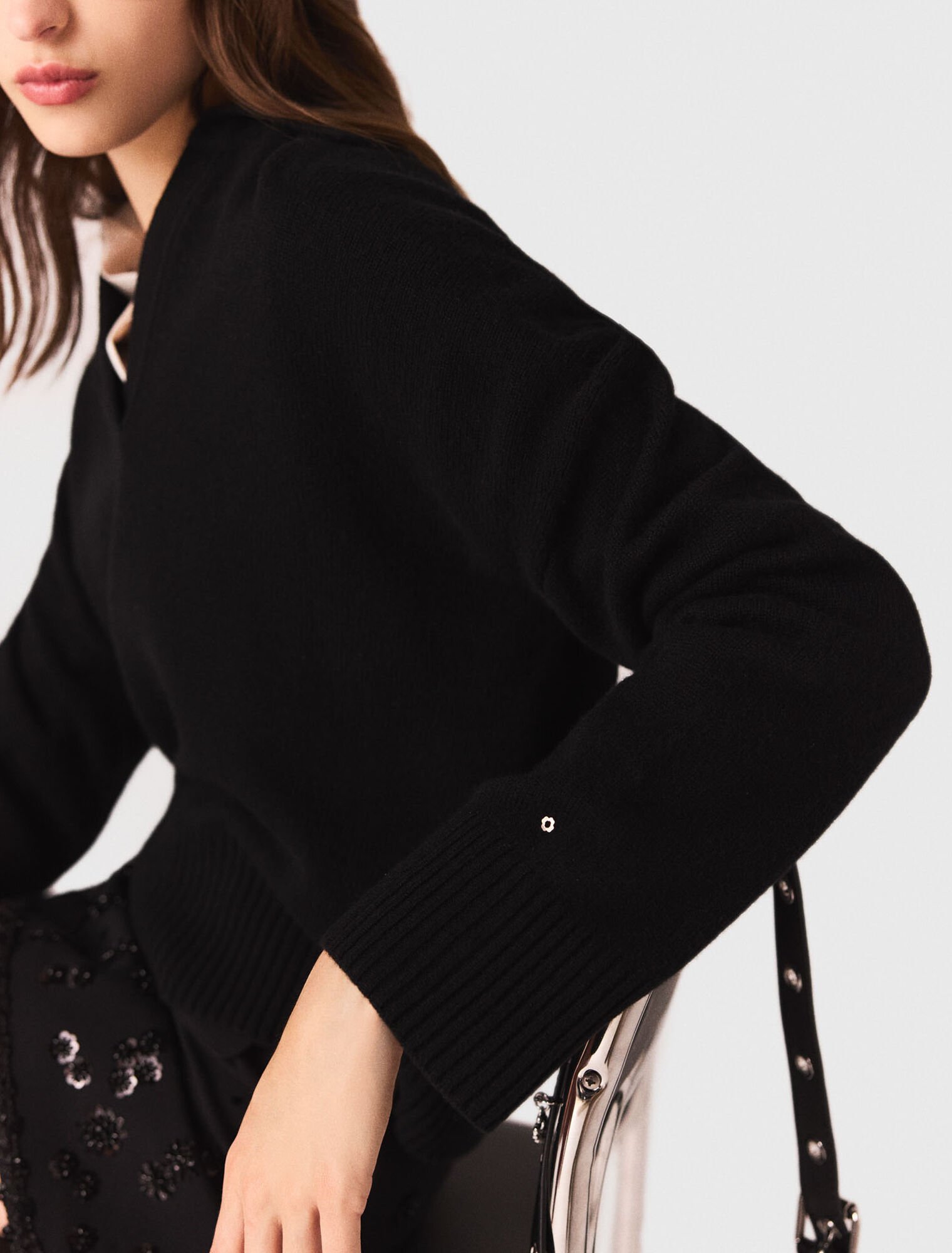 Wool-blend jumper