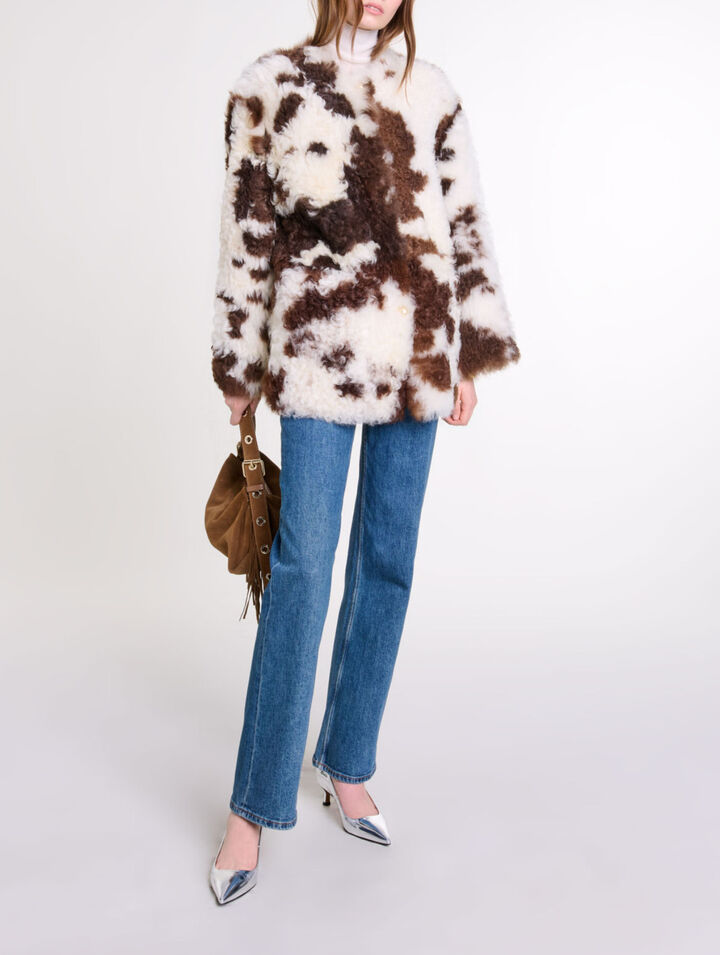Reversible shearling