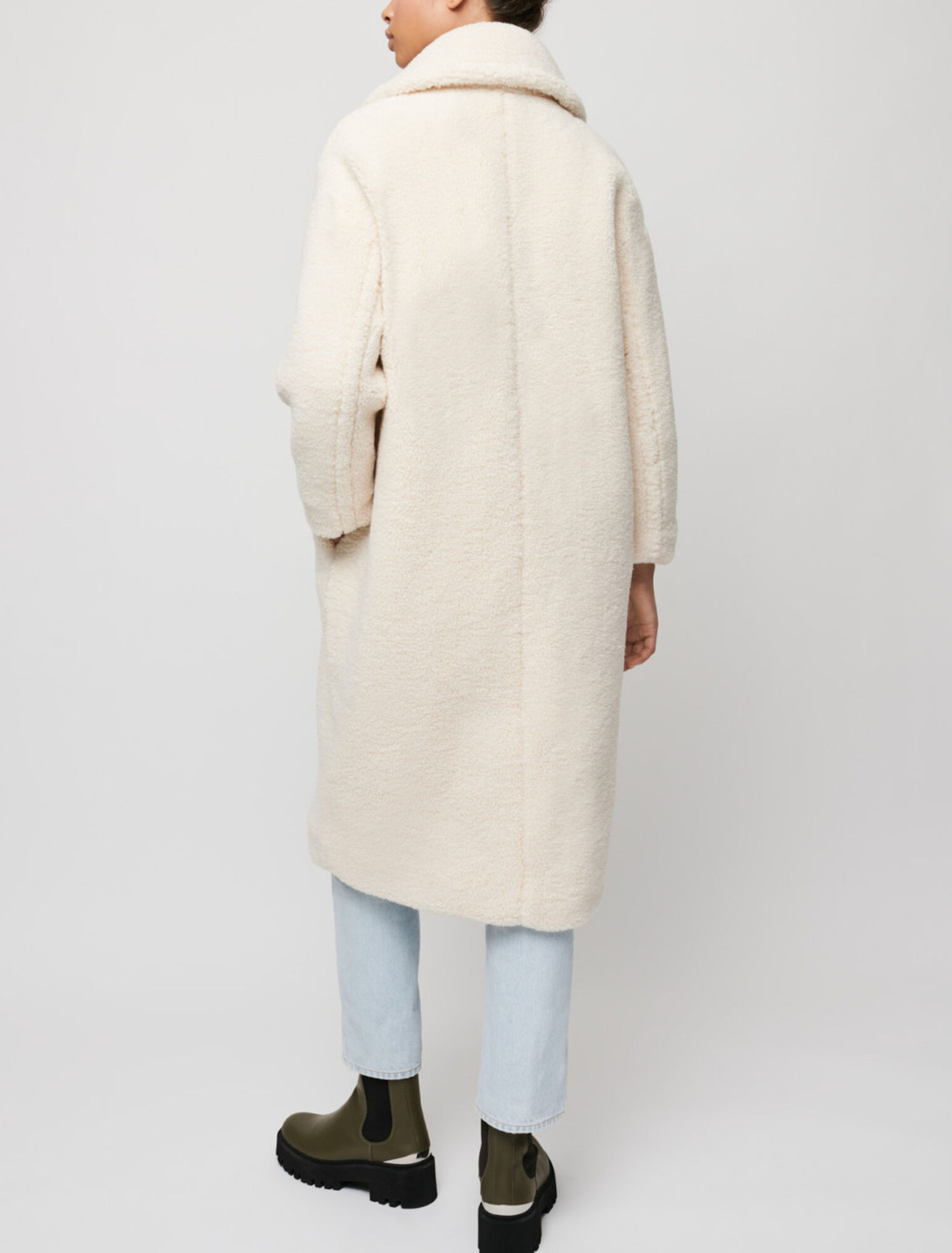 Fur-effect coat