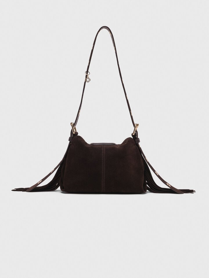 Suede leather Miss M bag