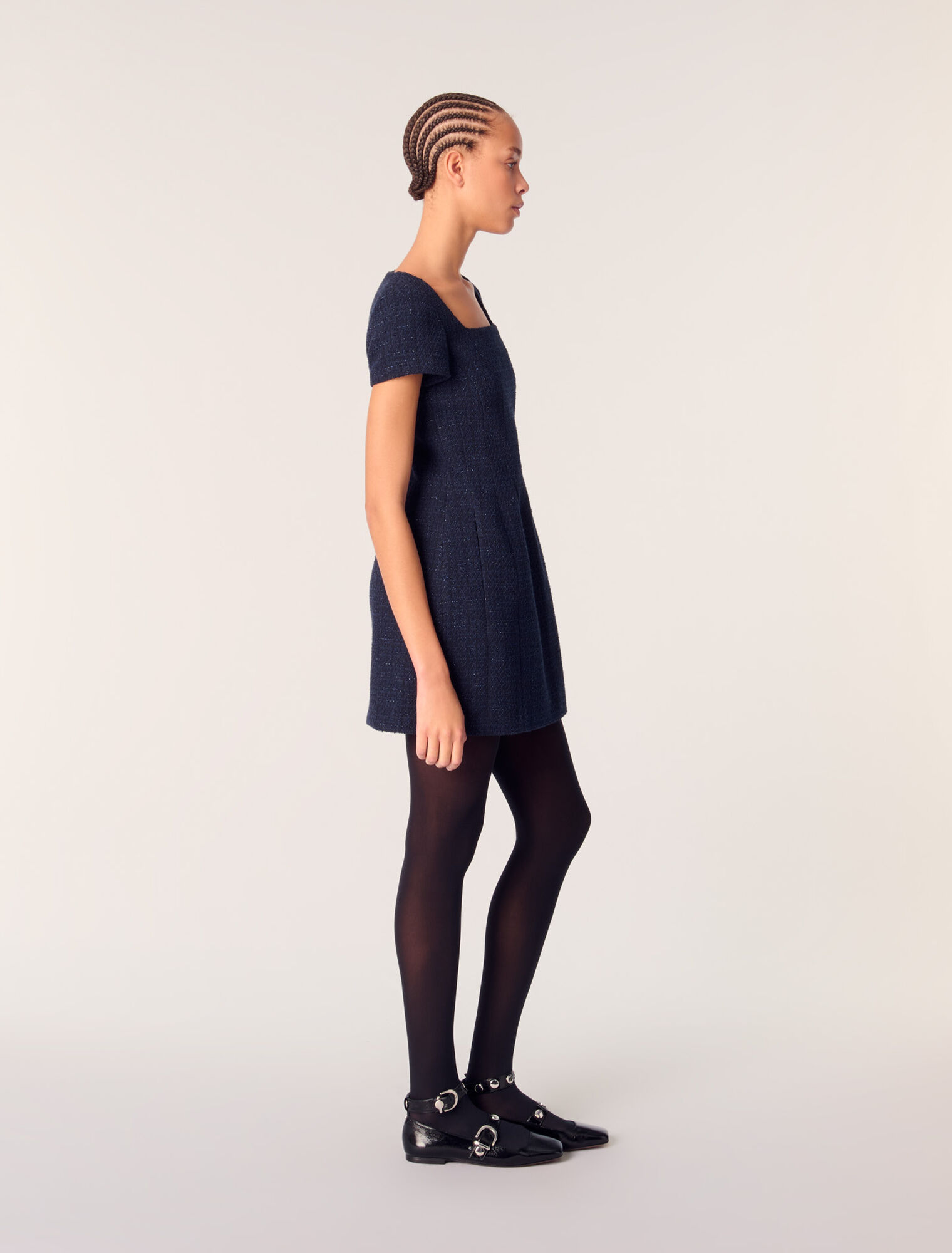 Mini tweed dress