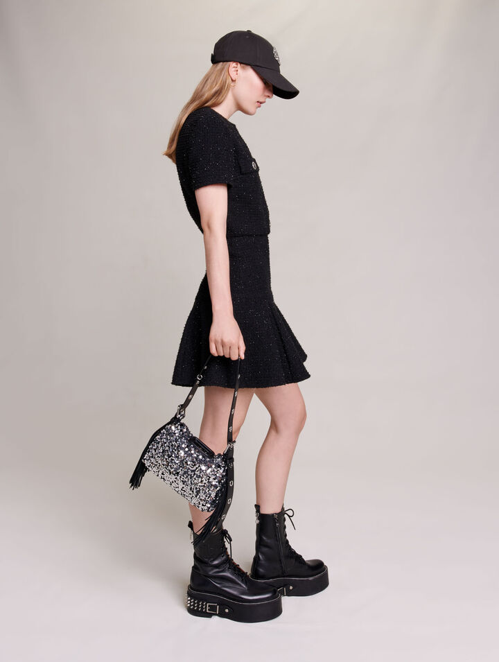 Short tweed dress
