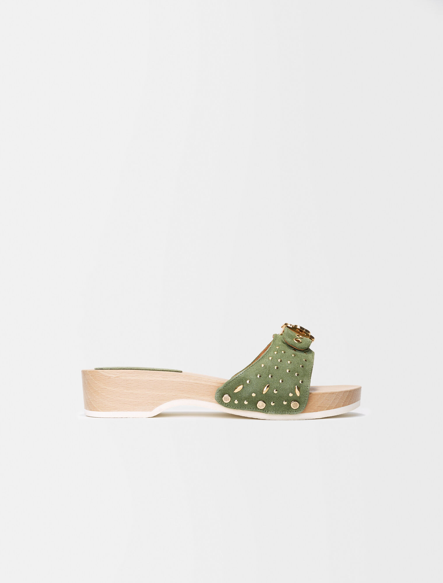 Clover logo sandals
