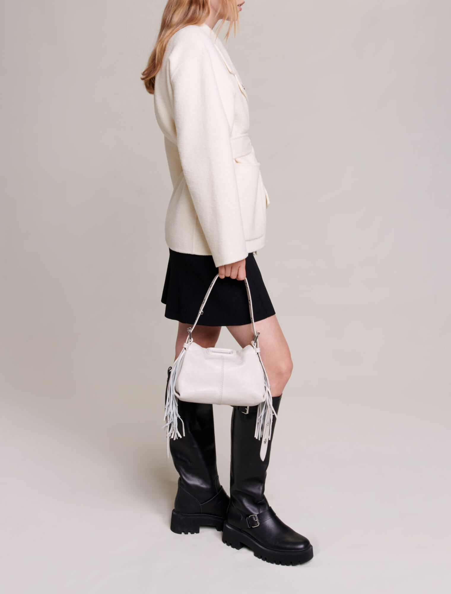 Structured wool jacket