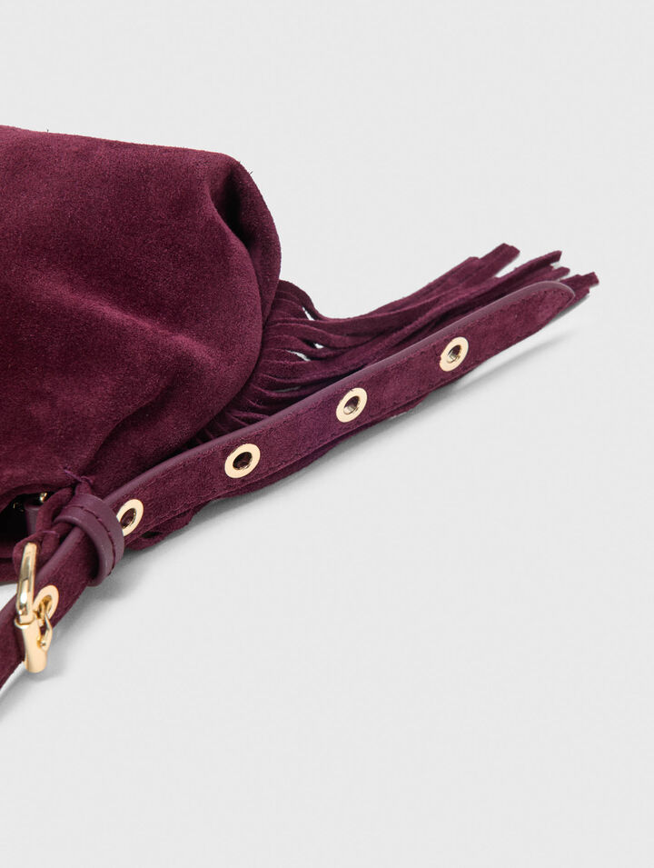 Miss M micro suede bag