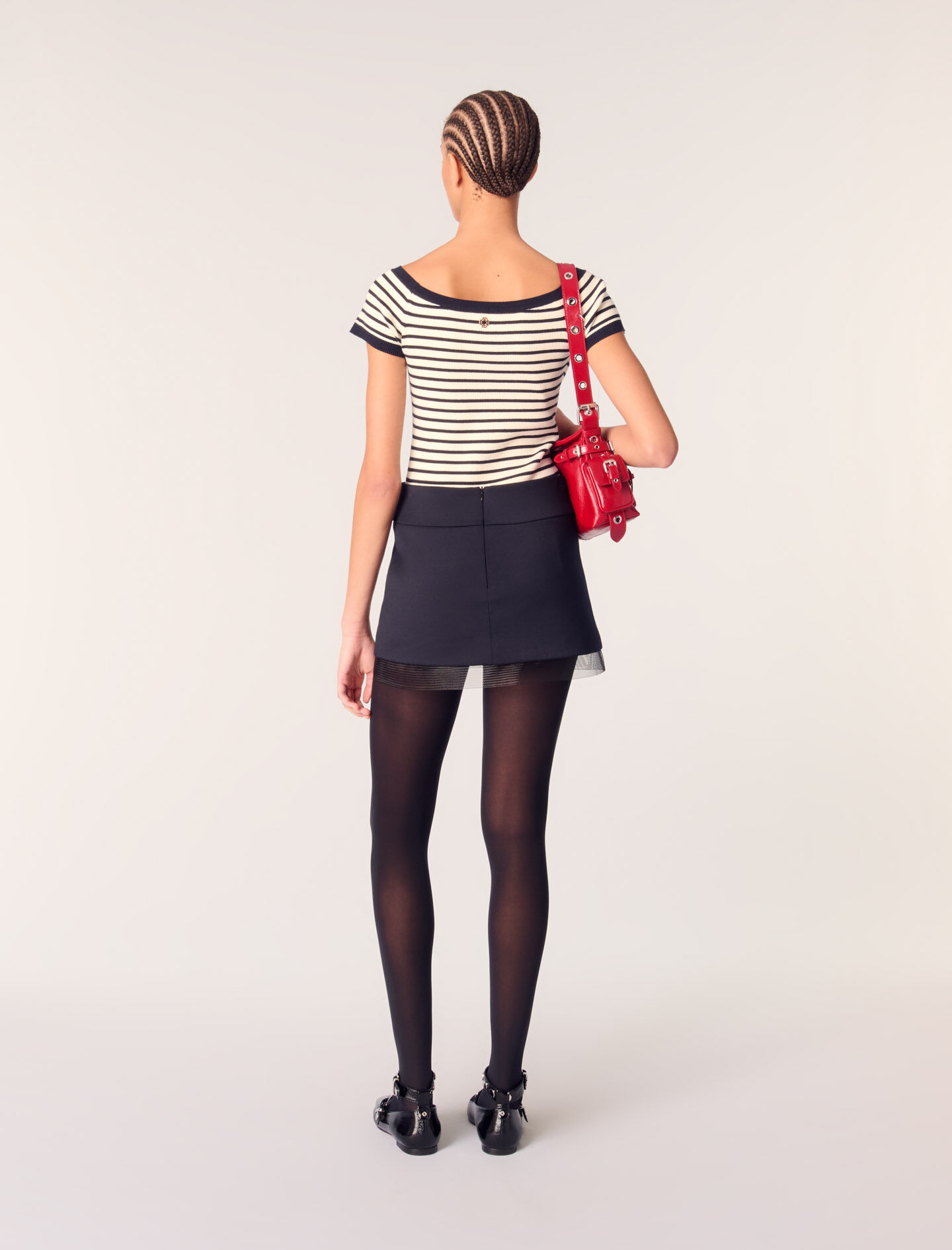 Knit top Black / Gray For Women | Maje