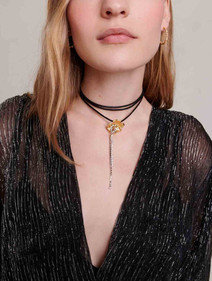 Short metallic dress