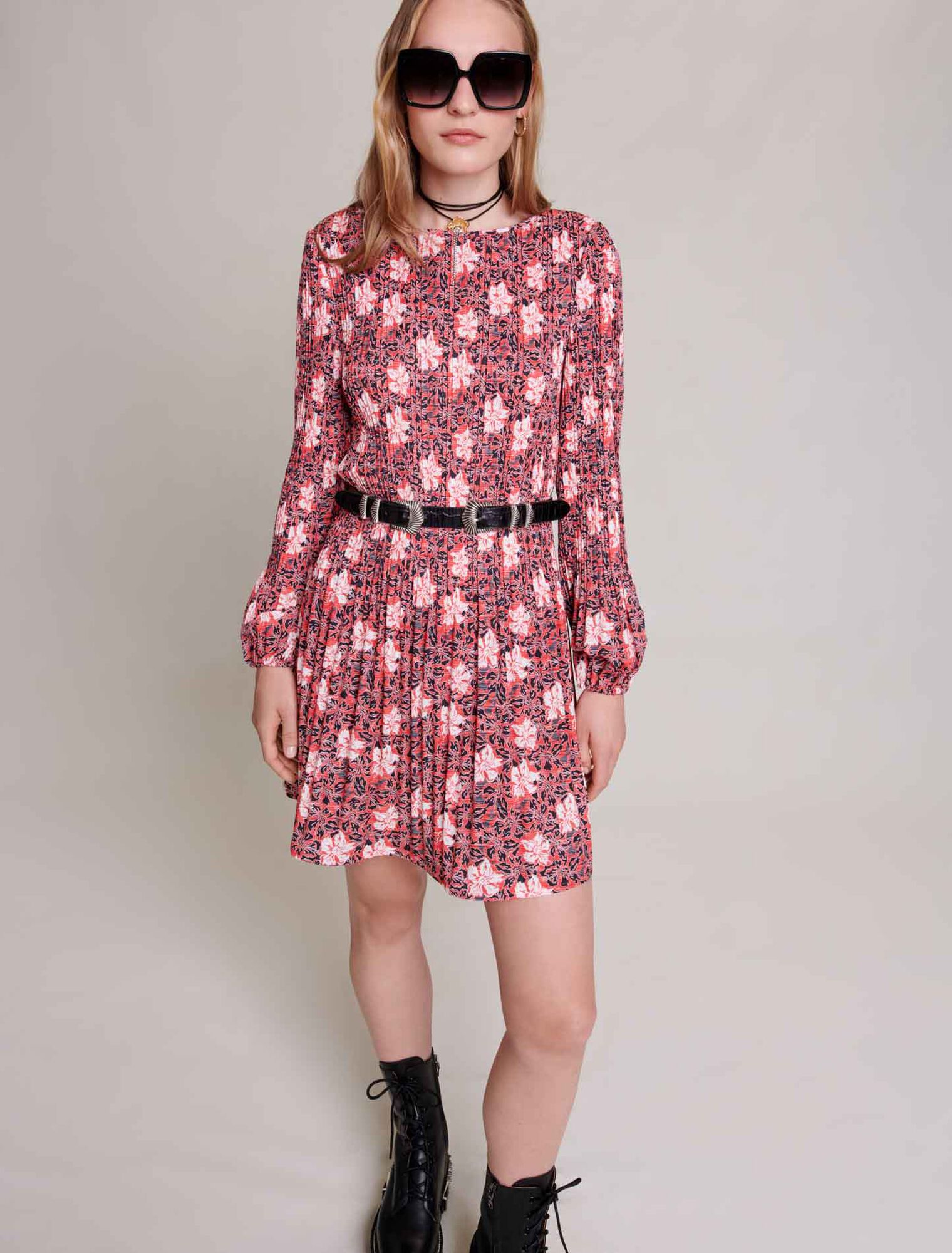 Short floral dress