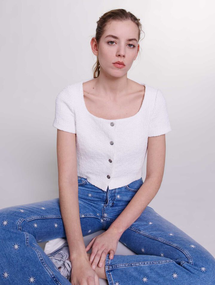 Tweed top
