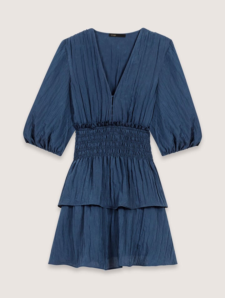 Short ruffled dress