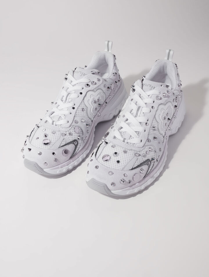 M stud sneakers