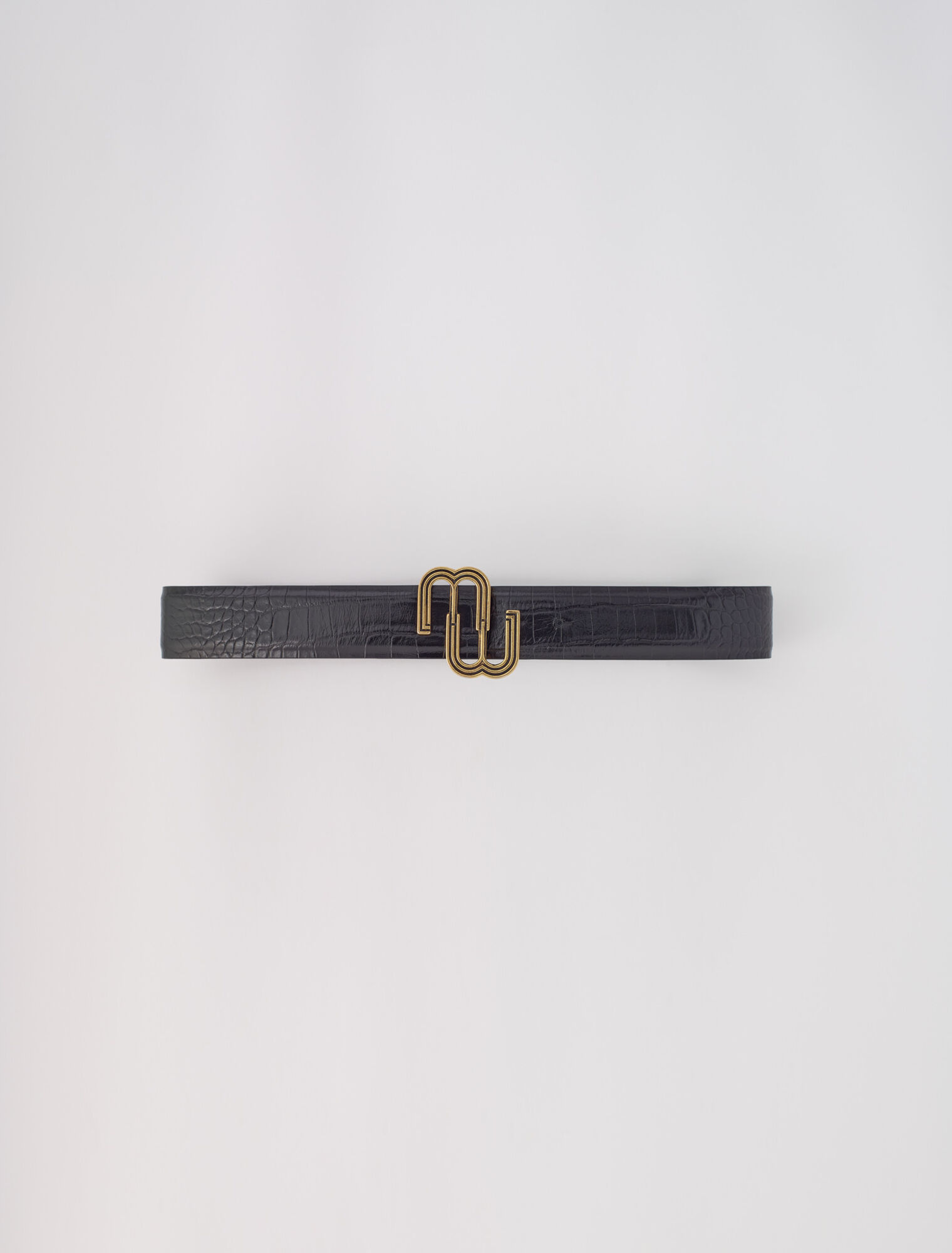 Leather belt