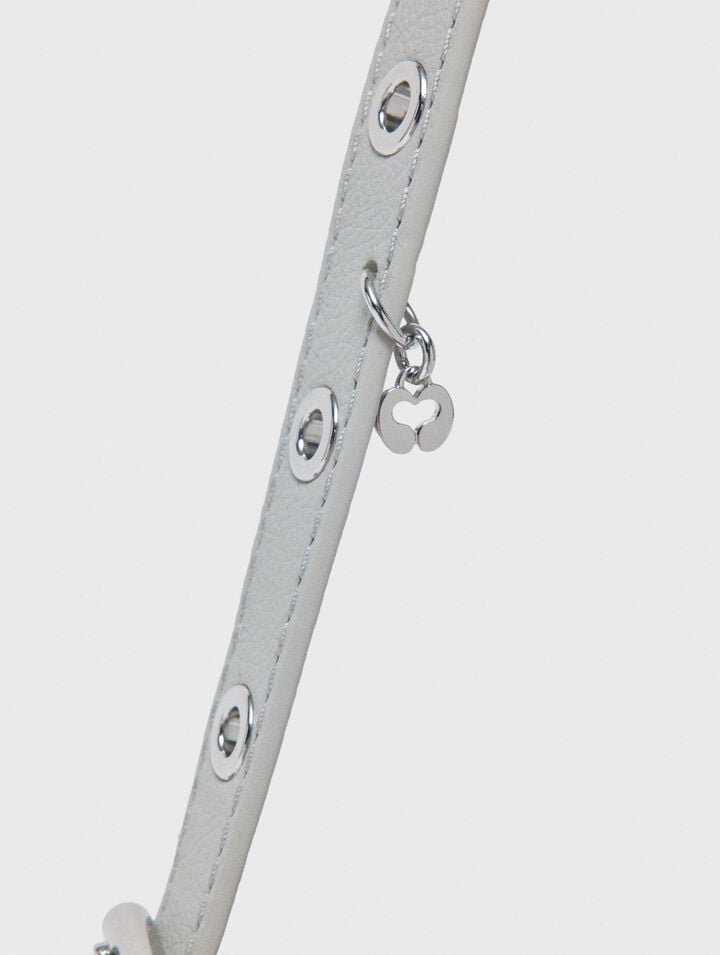 Miss M micro grained leather bag