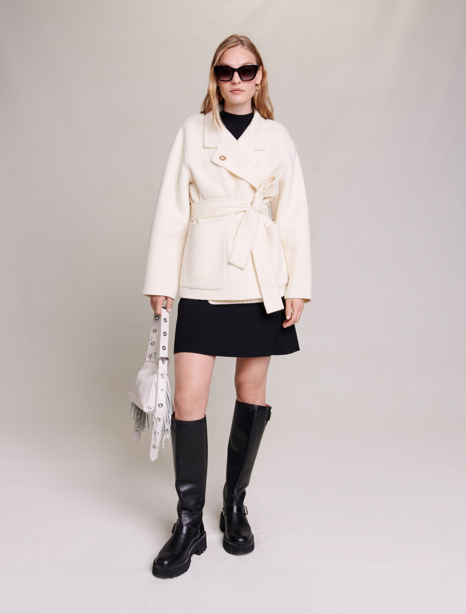 Structured wool jacket