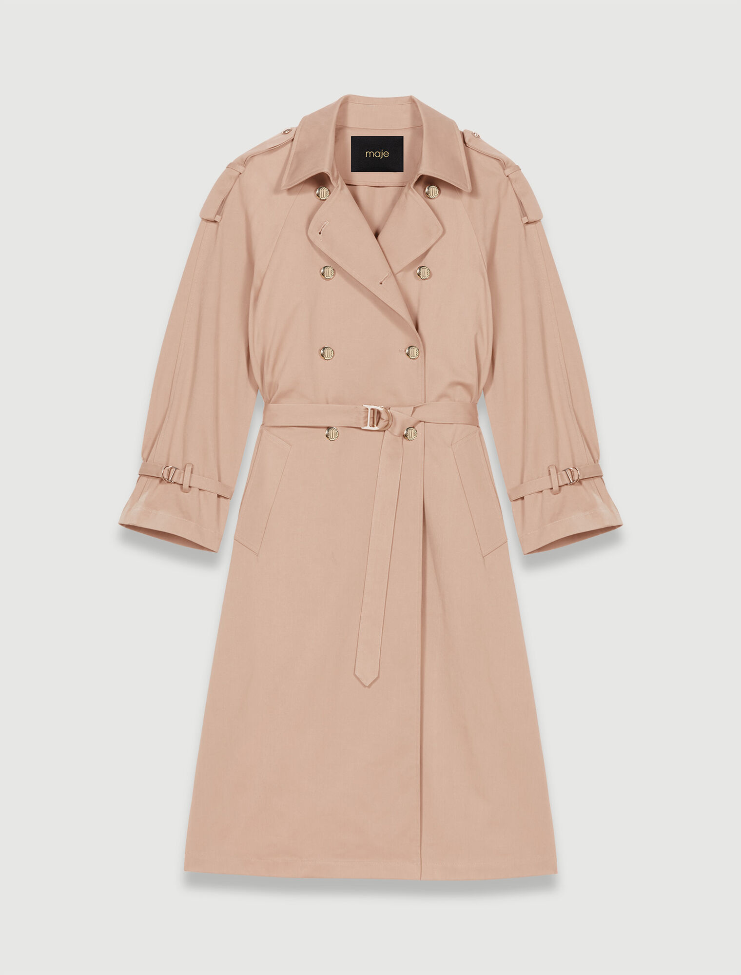 Oversized trench coat