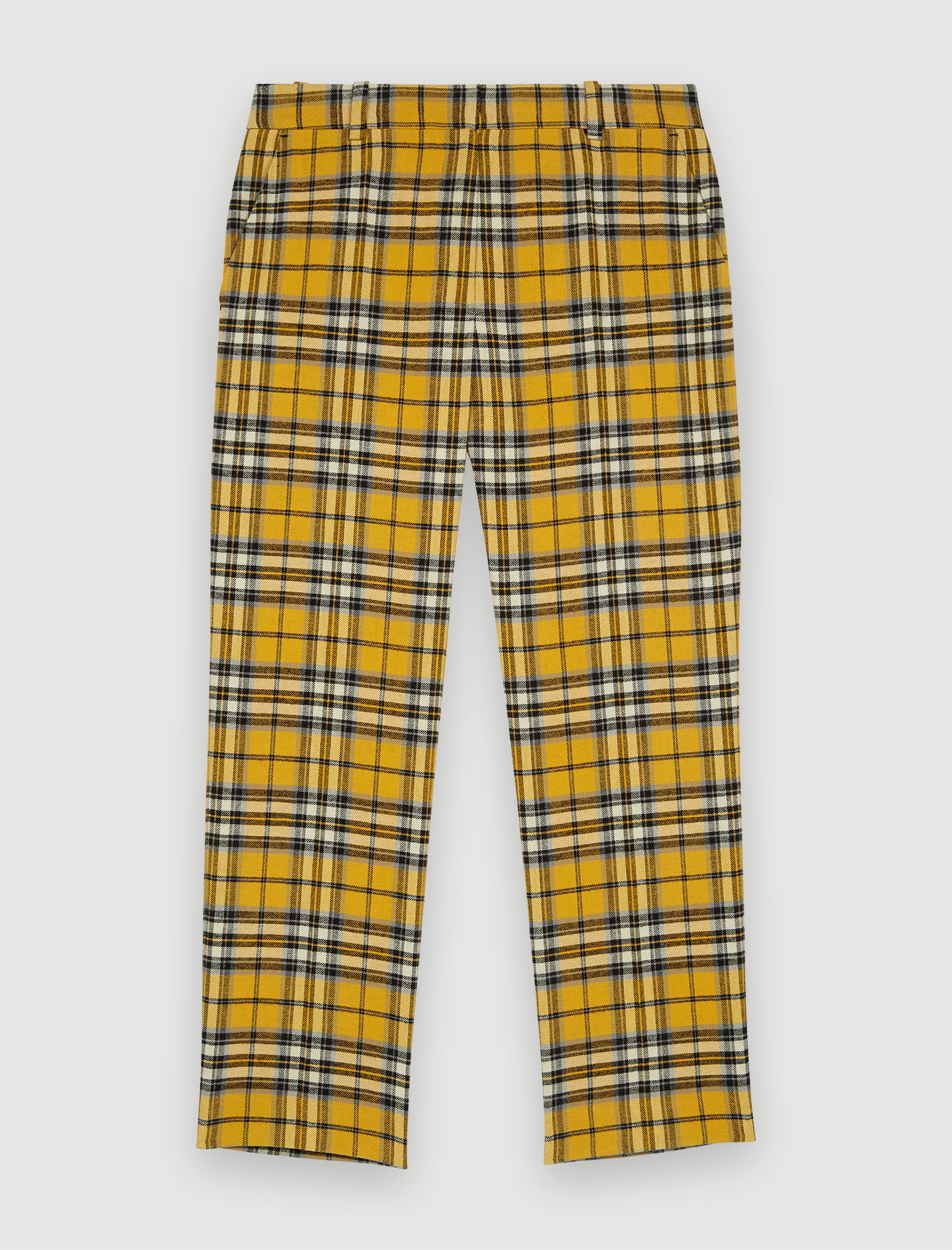 Maje plaid pants cheap