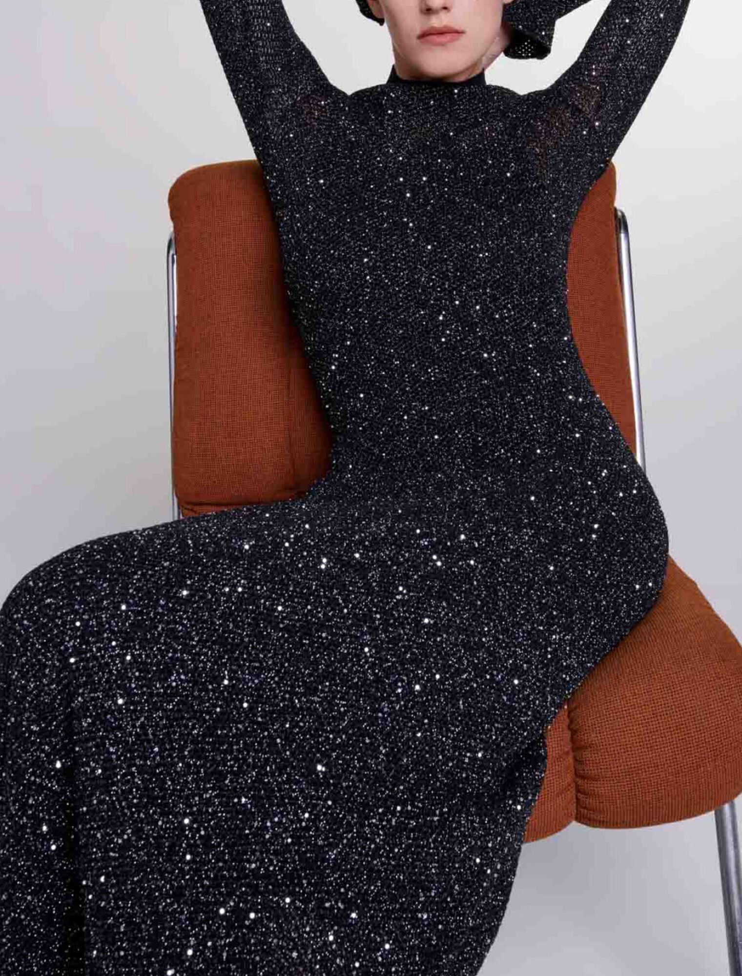 Knit maxi dress