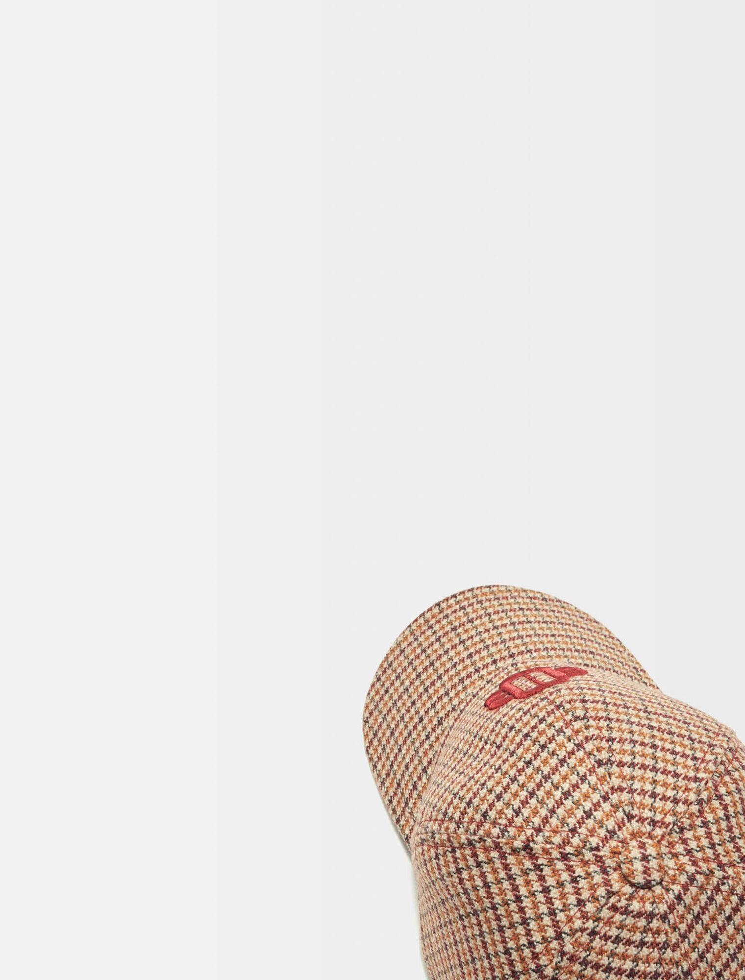 Houndstooth cap