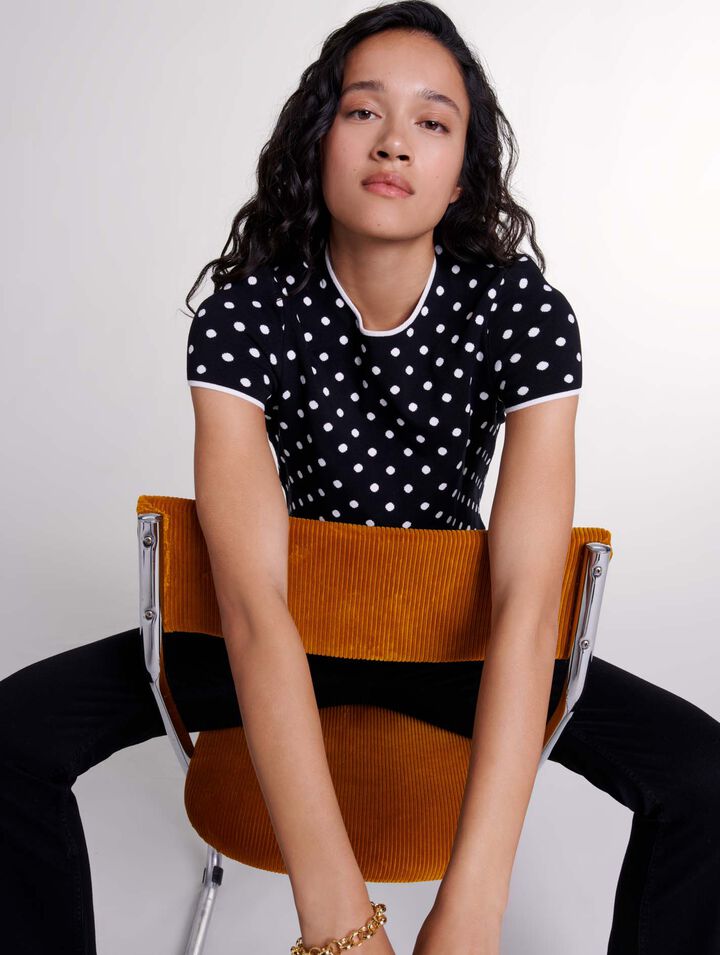 Fancy knit top 