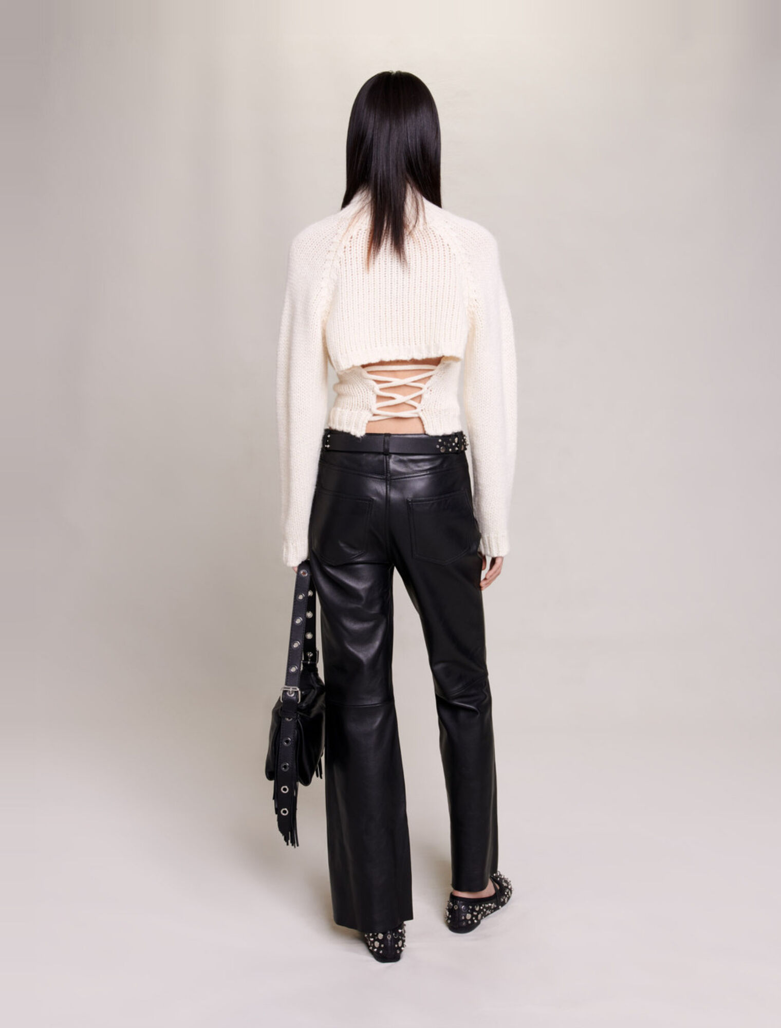 Leather trousers