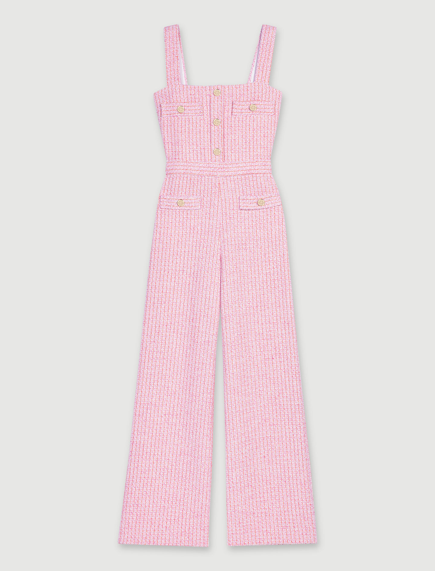 【お買得】 Tweed dungarees サロペット・オーバーオール・オールインワン