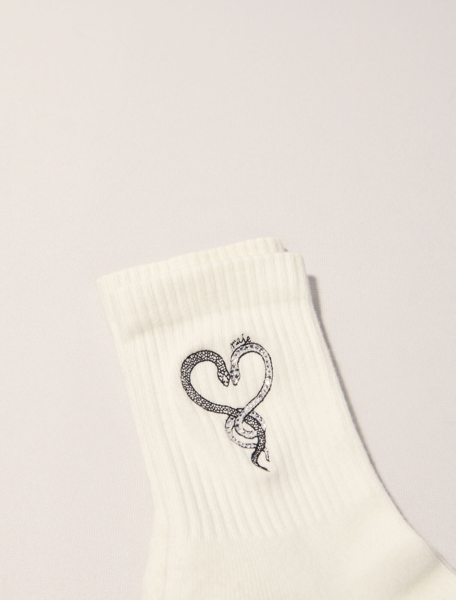 Rhinestone socks