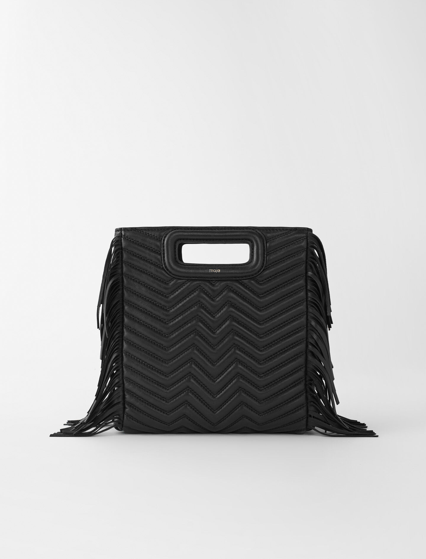 QUILTED LEATHER M BAG