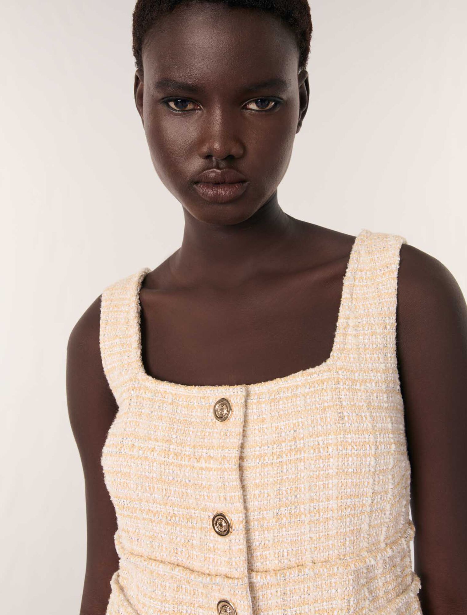 Mini tweed dress