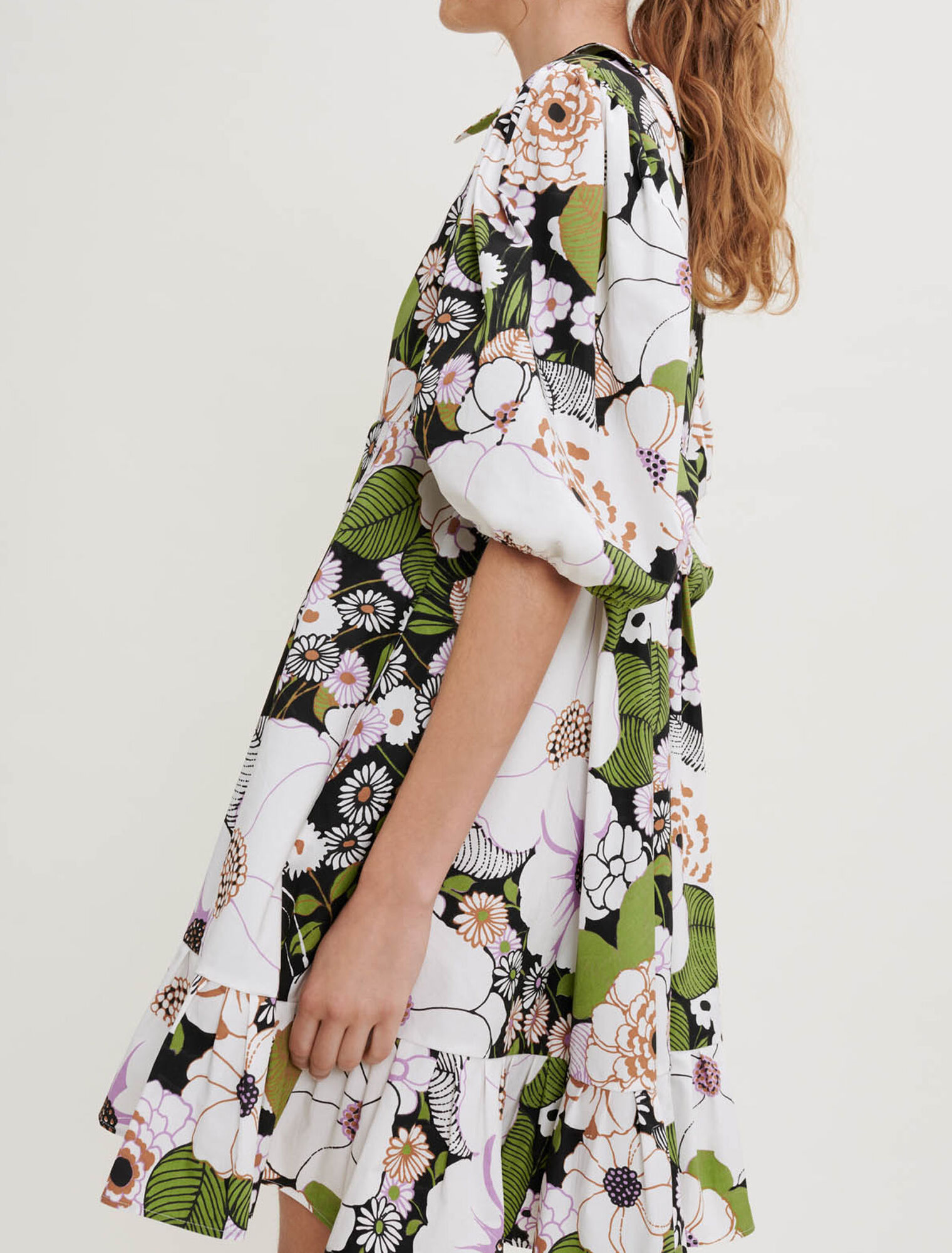 70s Floral print dress