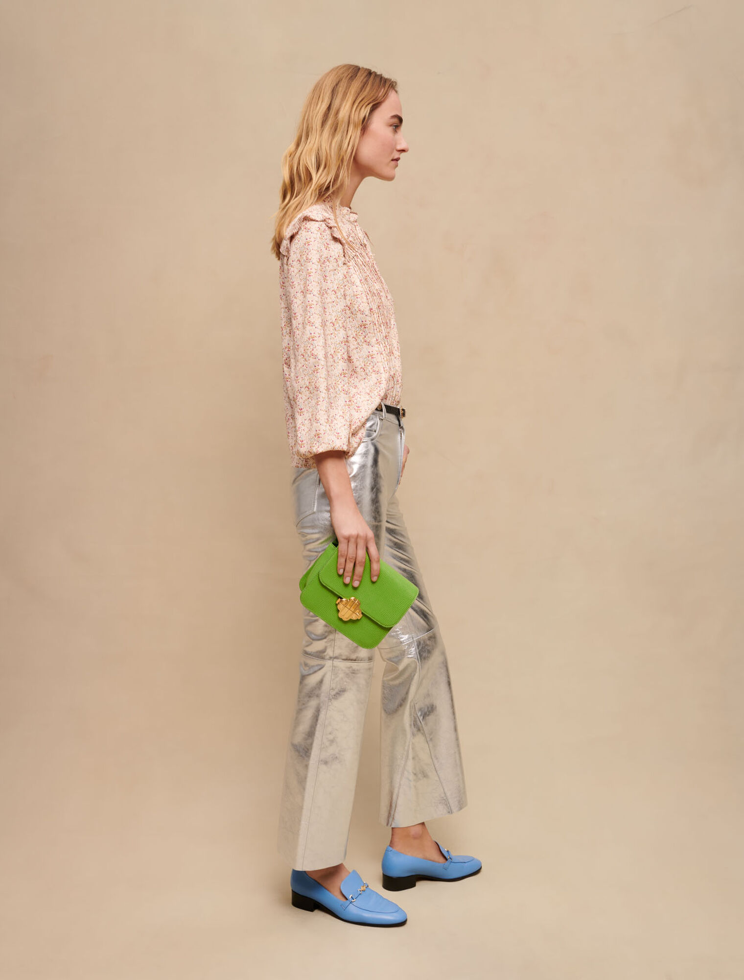 Ruffled blouse