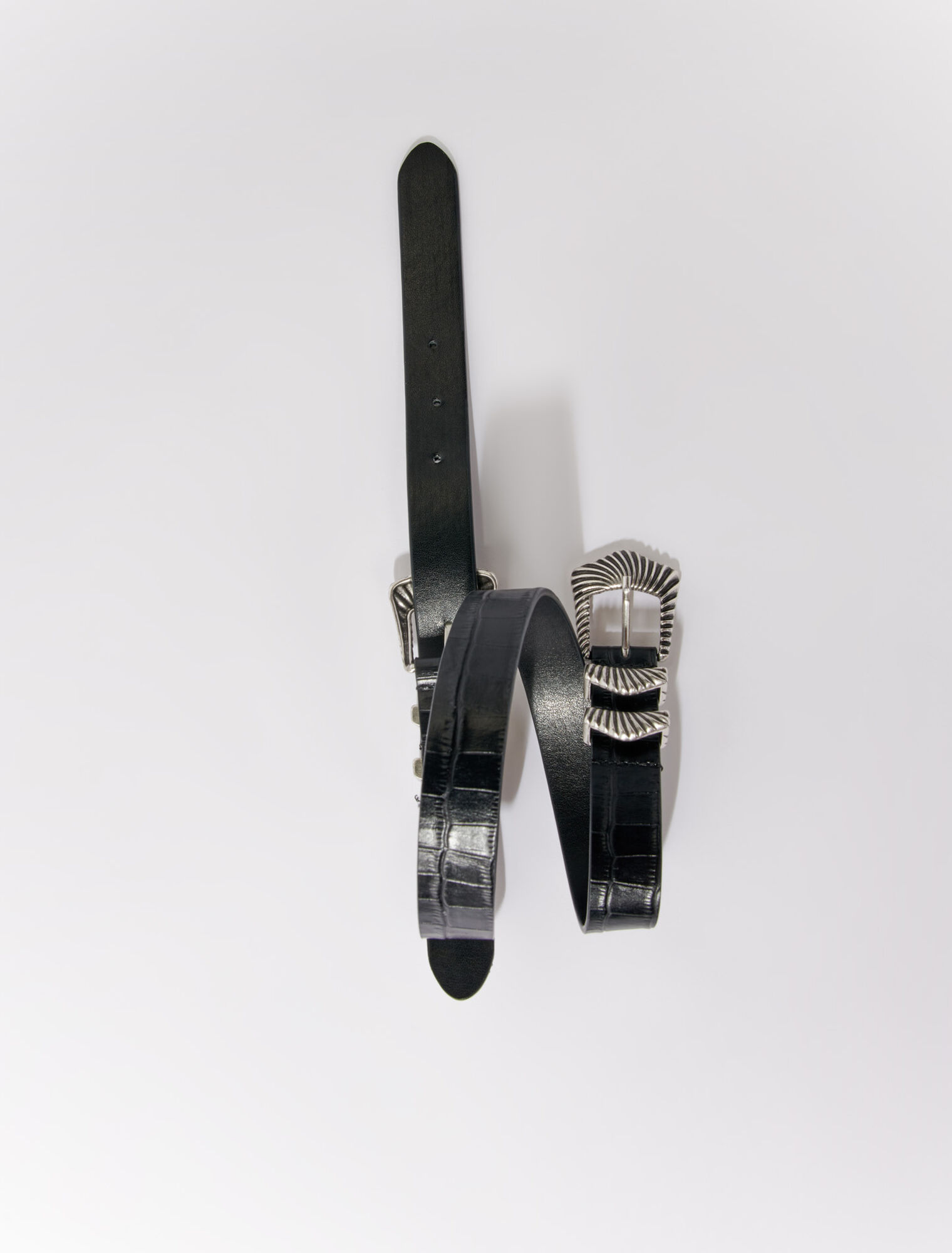 Double buckle belt