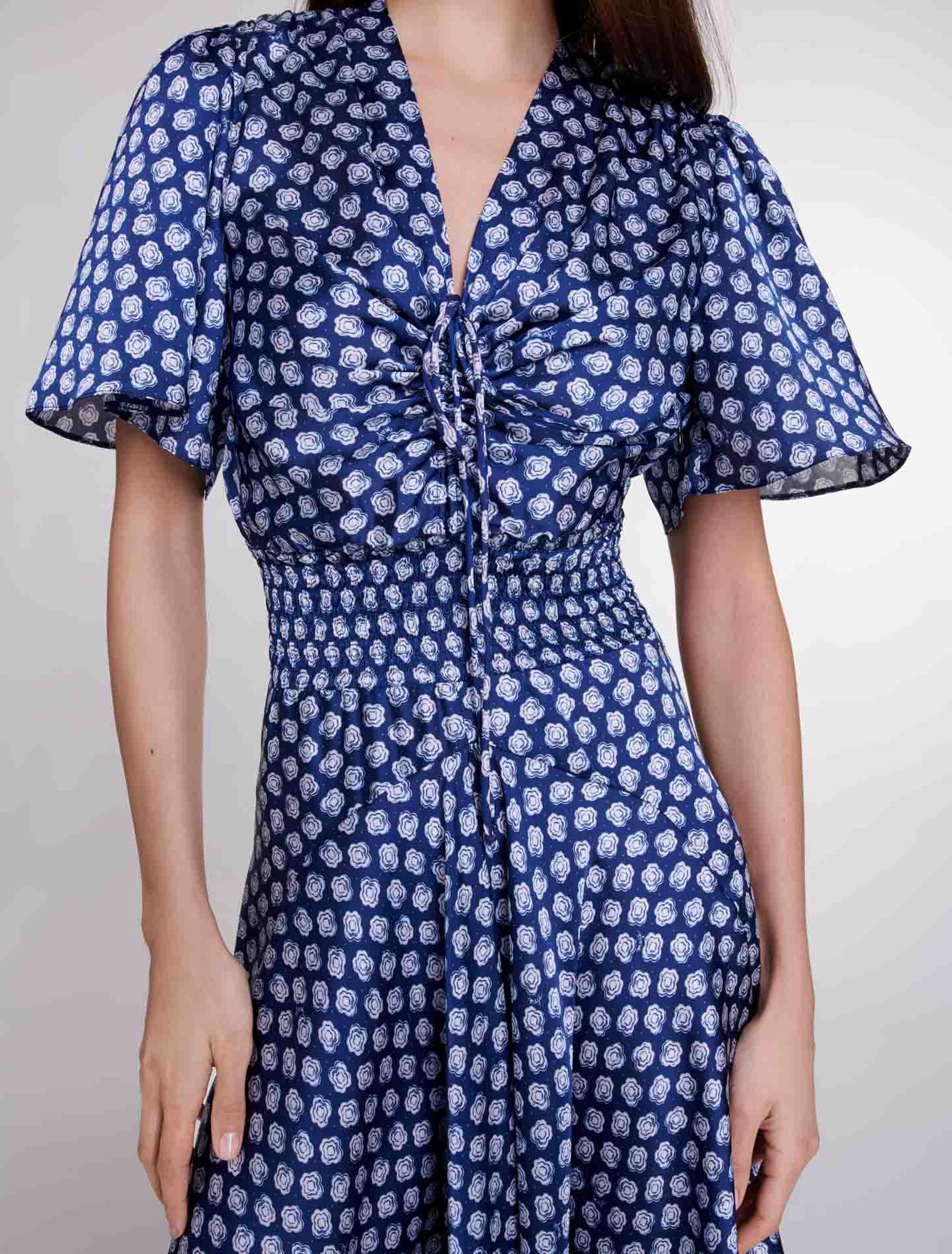Patterned maxi dress