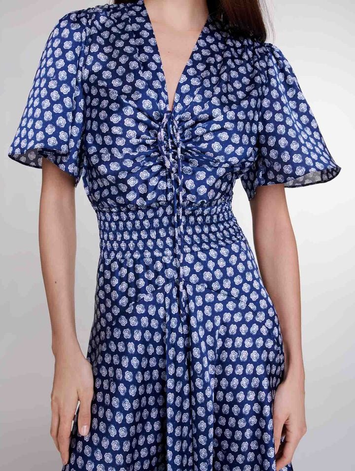Patterned maxi dress