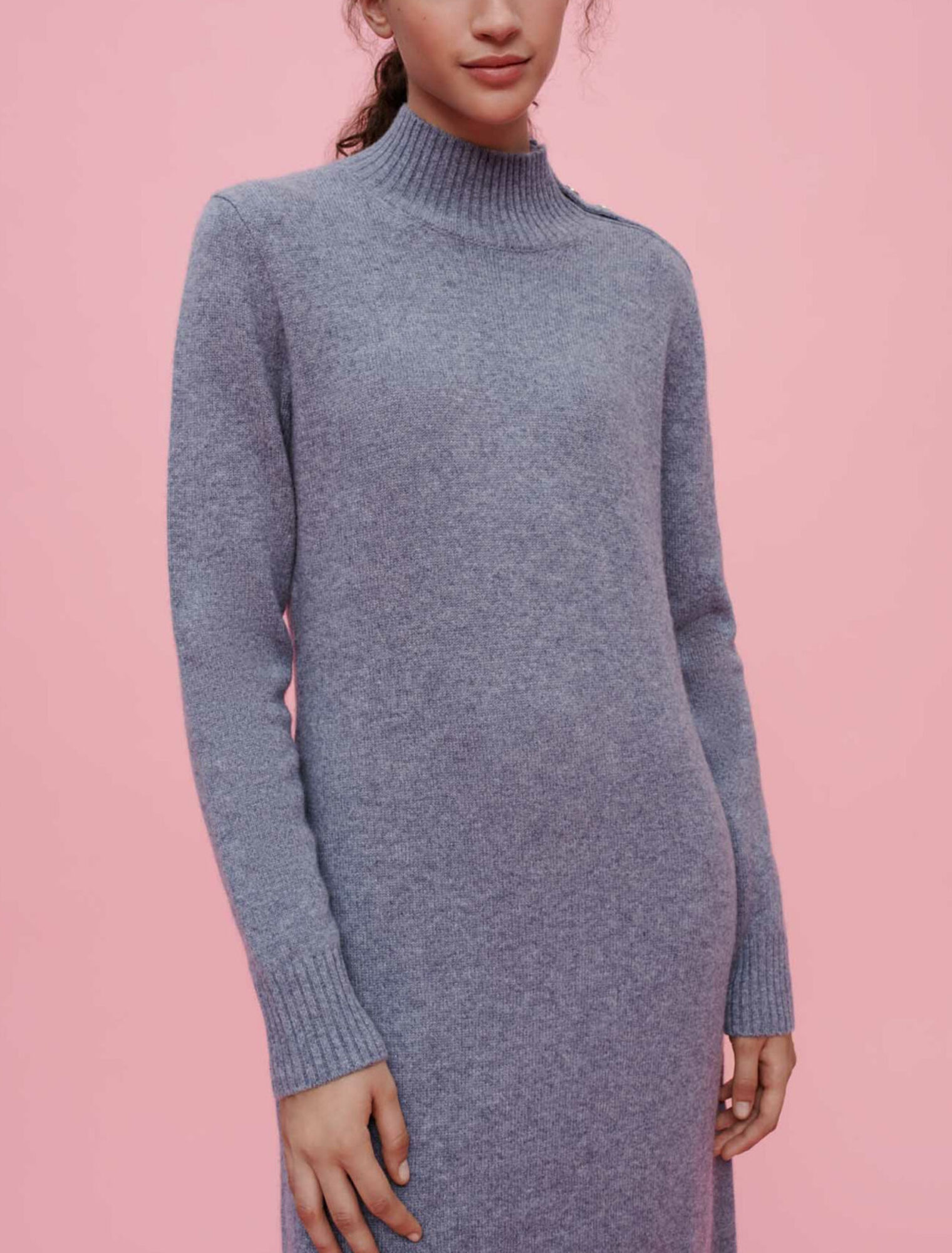 Cashmere maxi dress