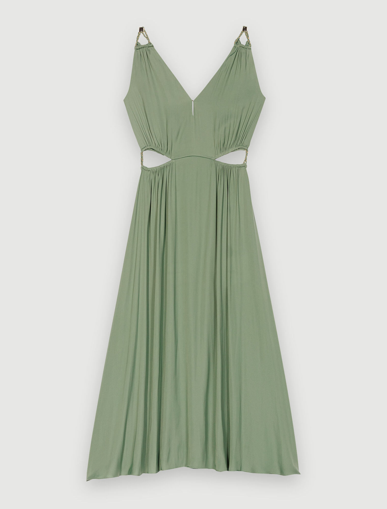Openwork midi dress
