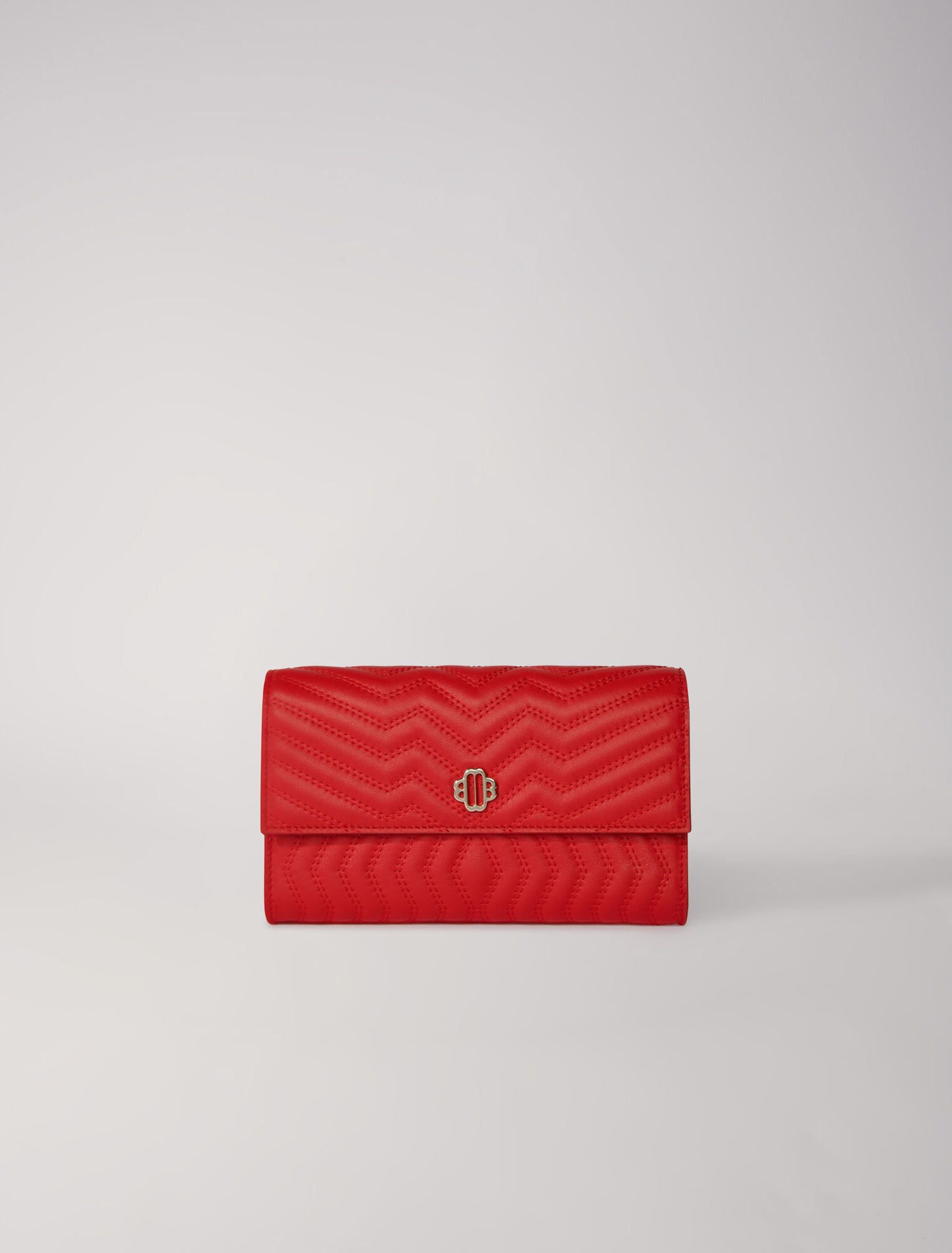 Leather wallet on chain