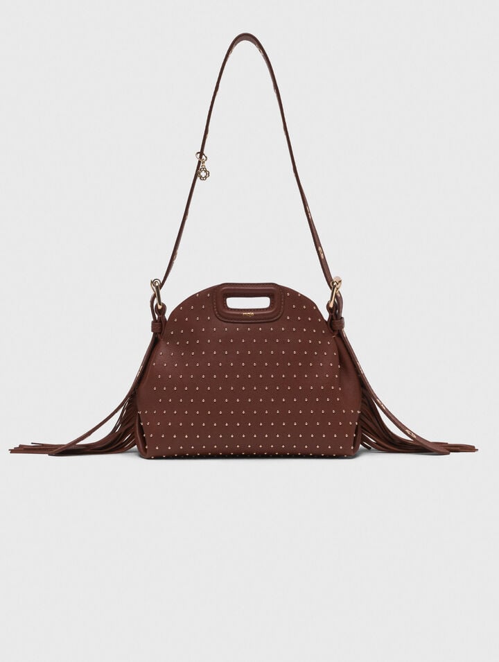 Miss M mini leather studded bag