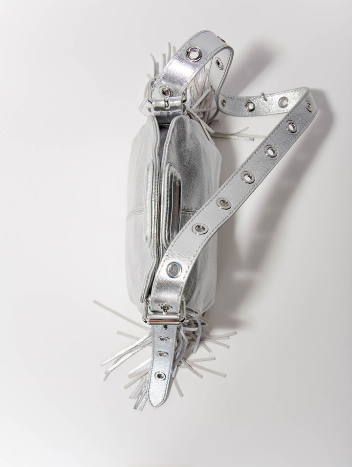 Metallic leather Miss M Mini bag
