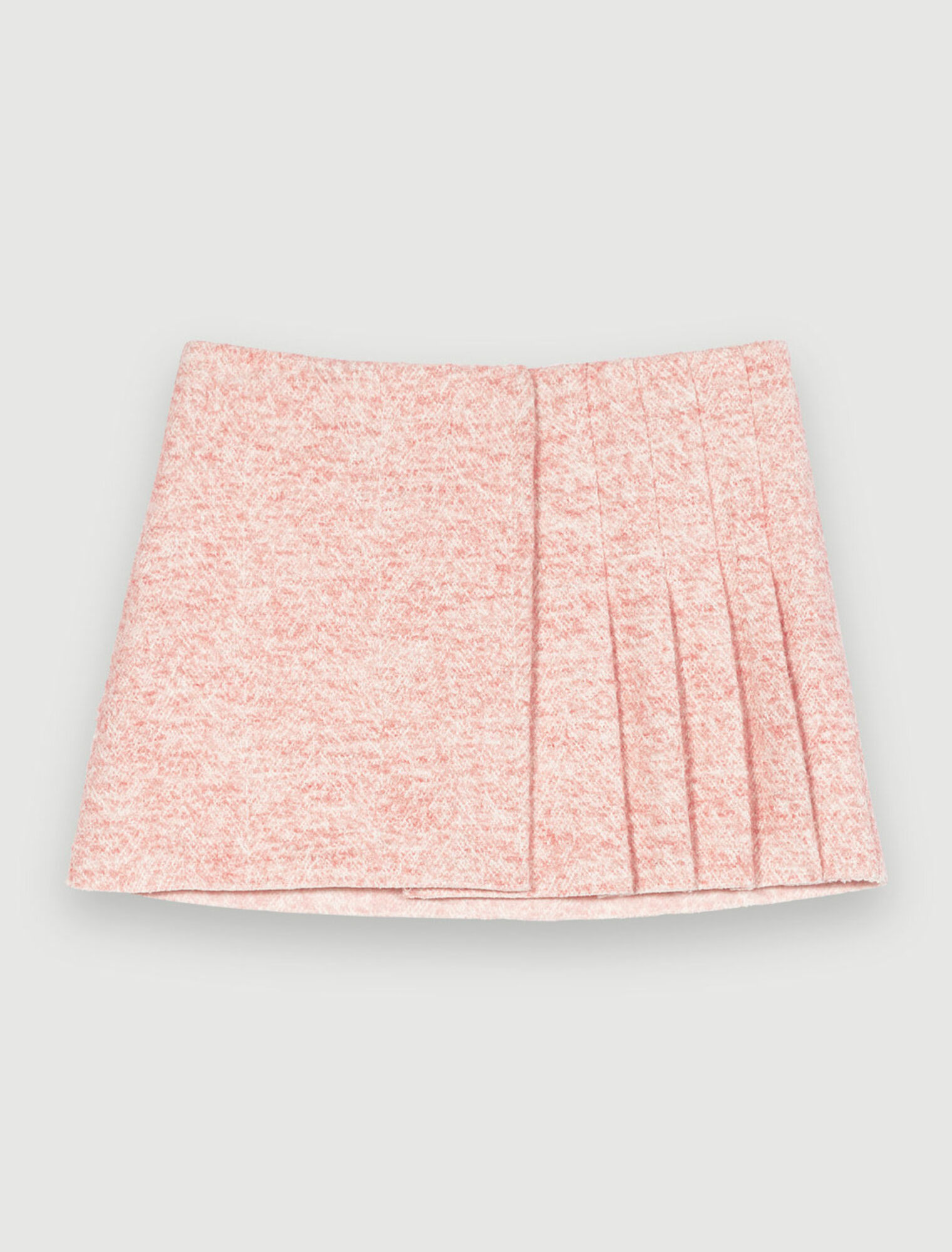 Pink mini skirt