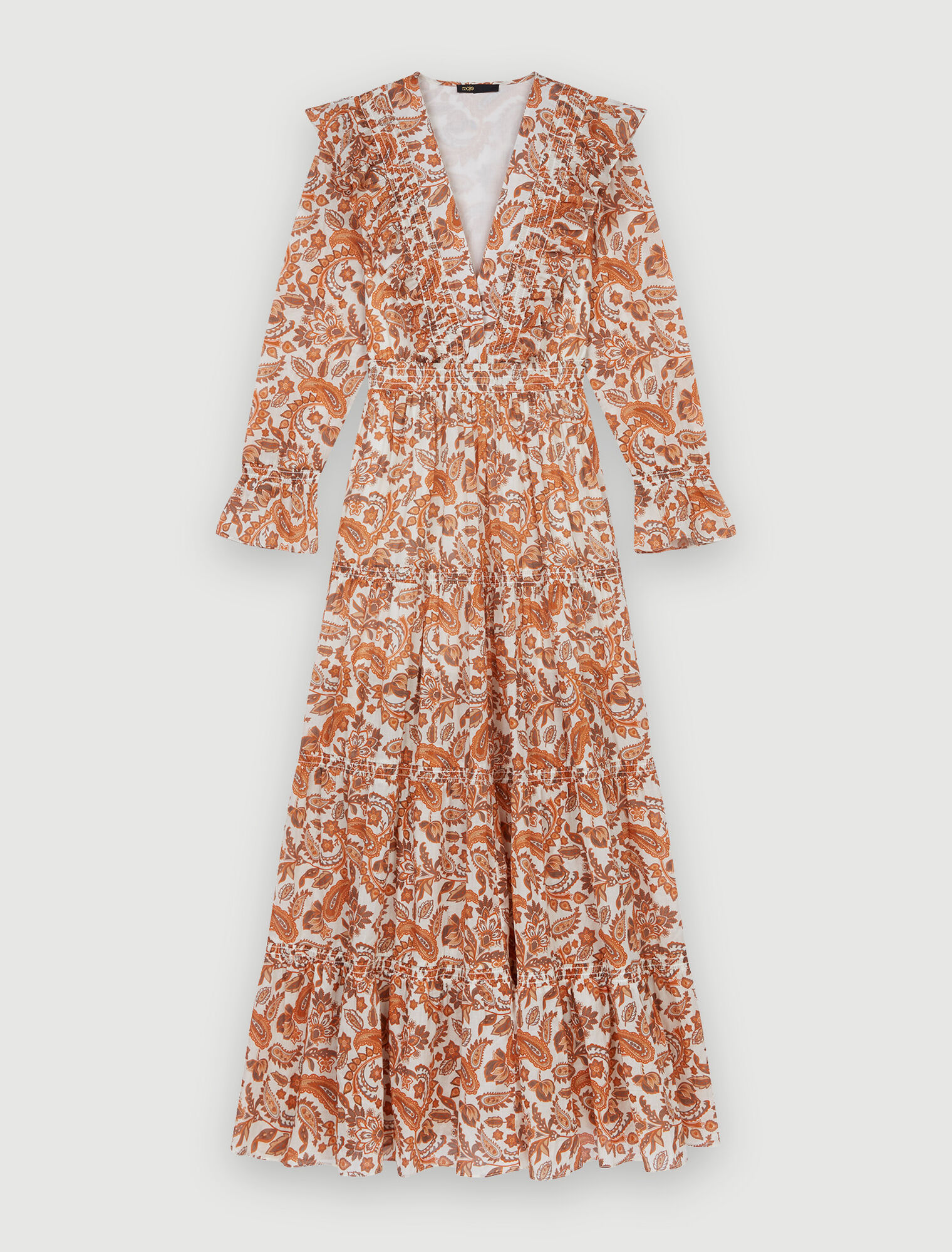 Printed cotton dress