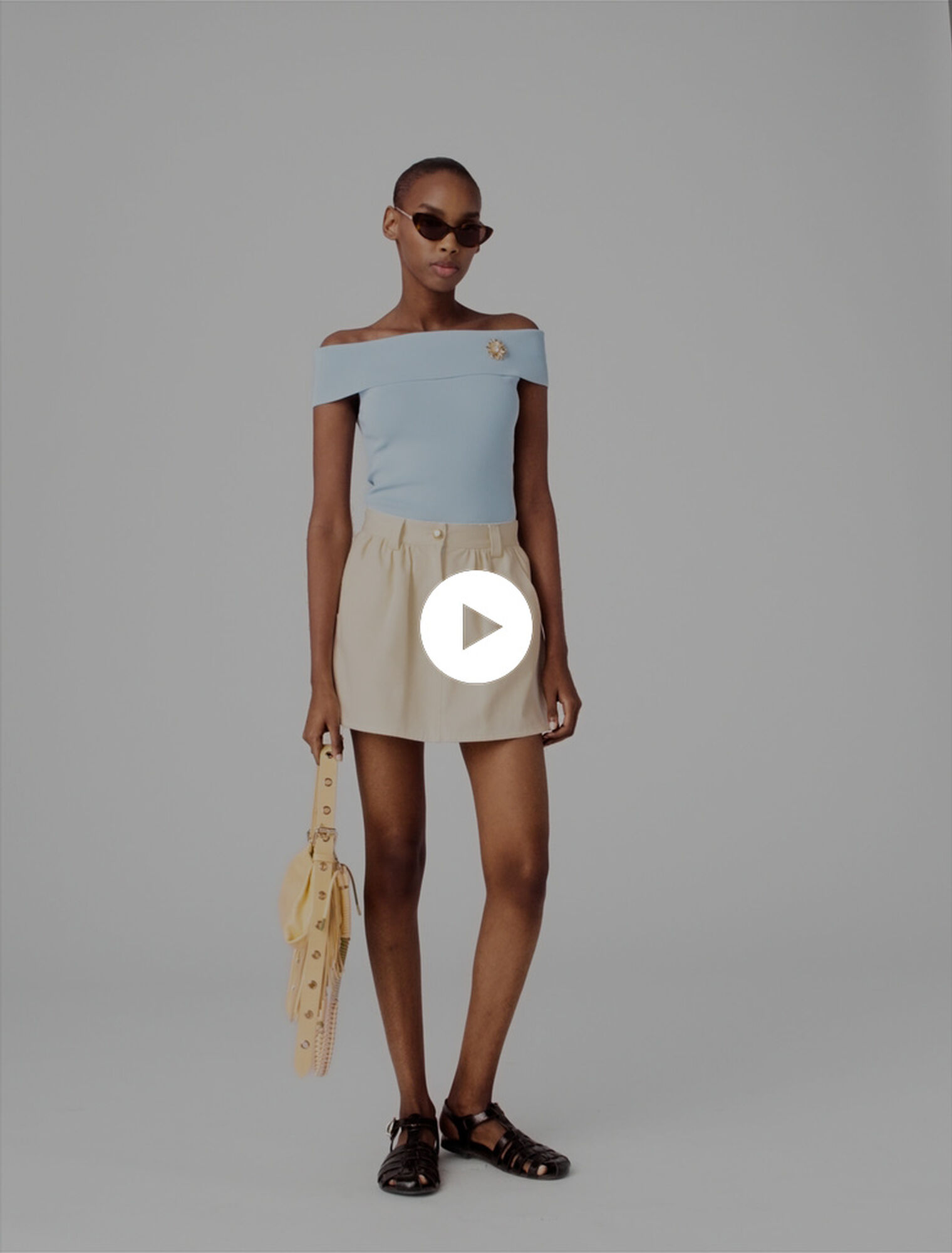 Cotton skort