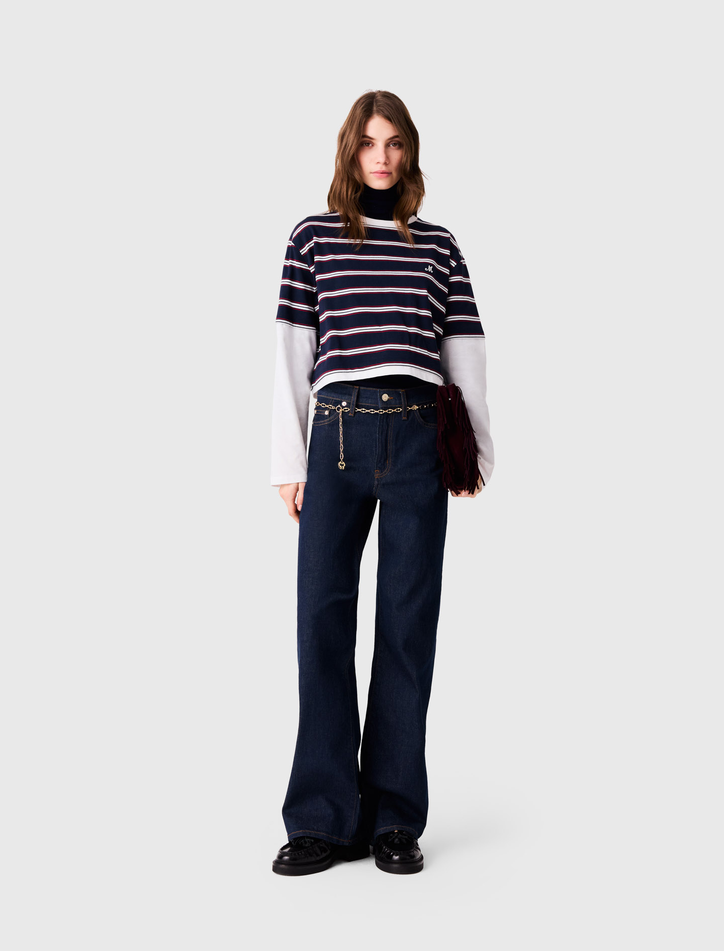 Layered-Effect T-Shirt