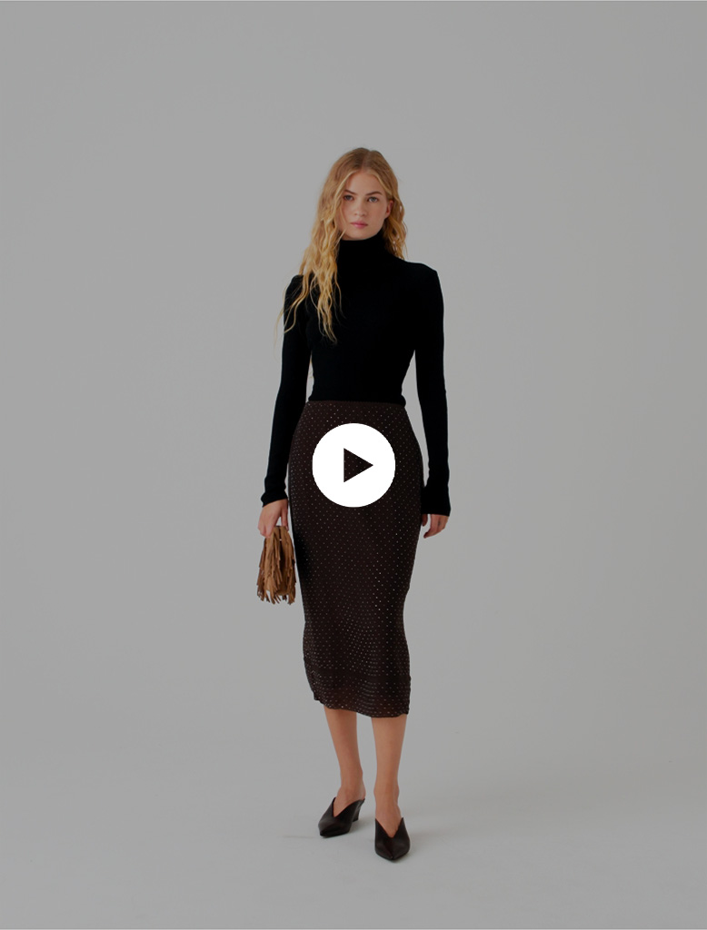 Fitted Turtleneck Sweater