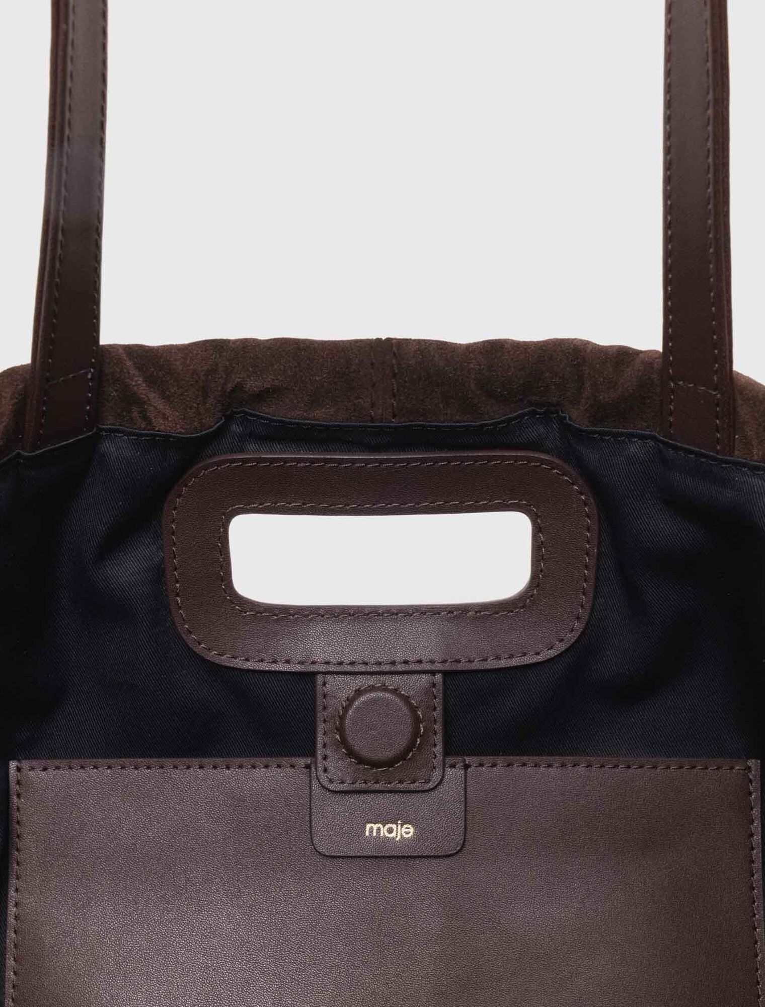 Suede Milpli Tote Bag