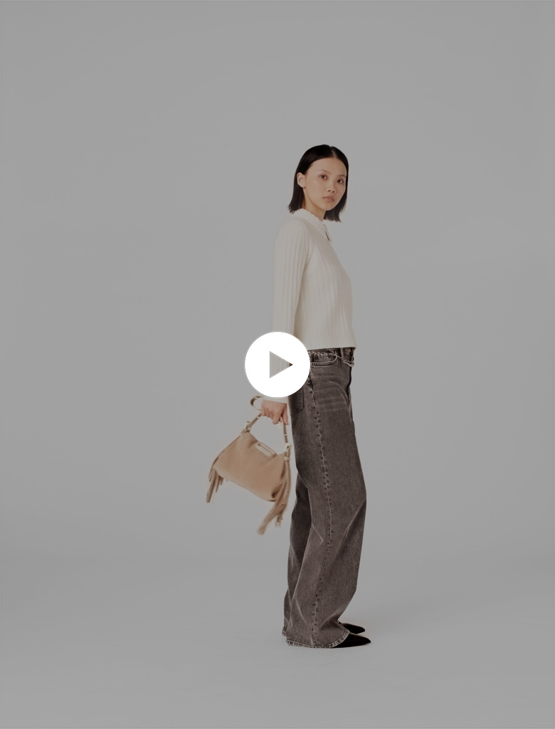 Pearl Collar Sweater
