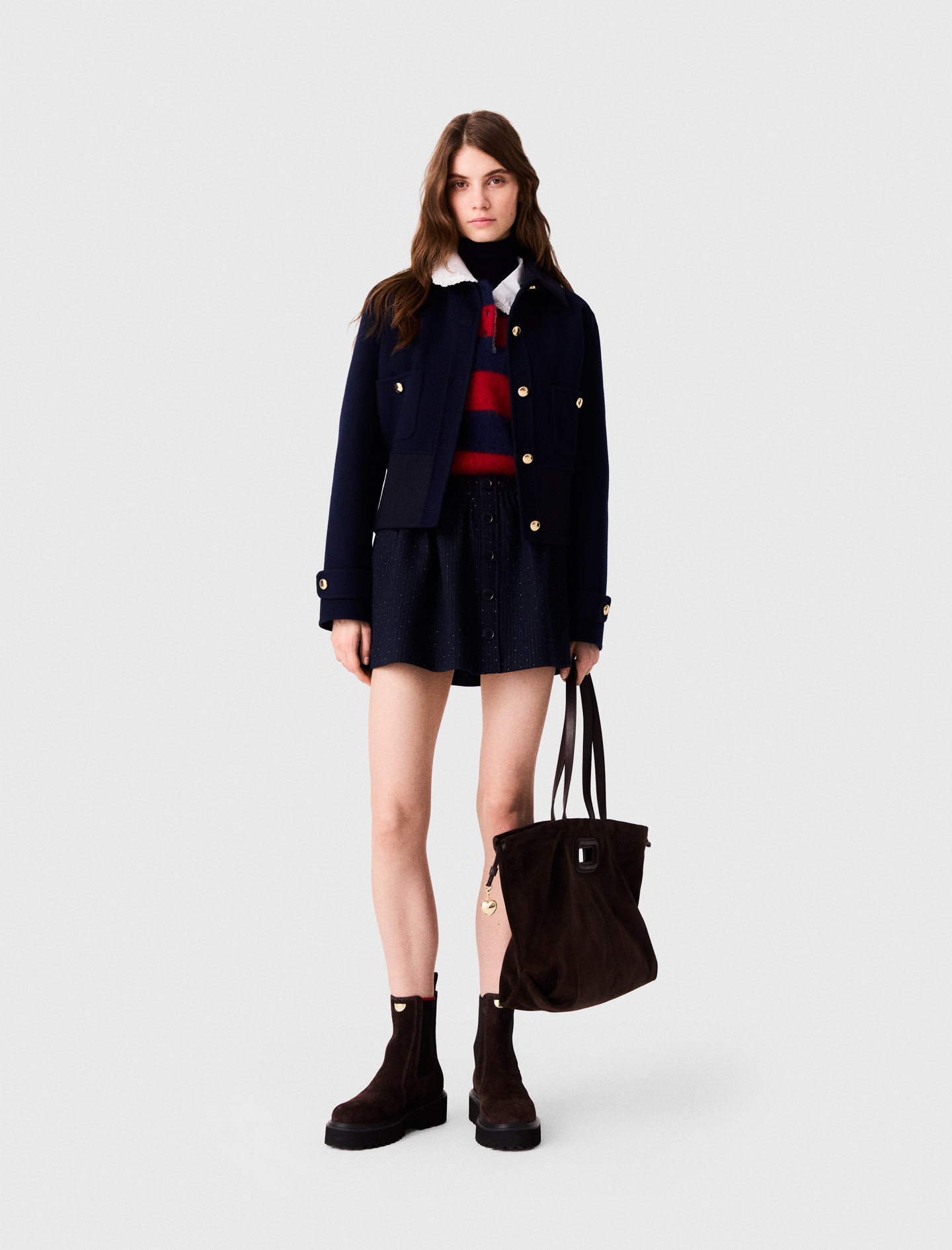 Short Double-Faced Jacket