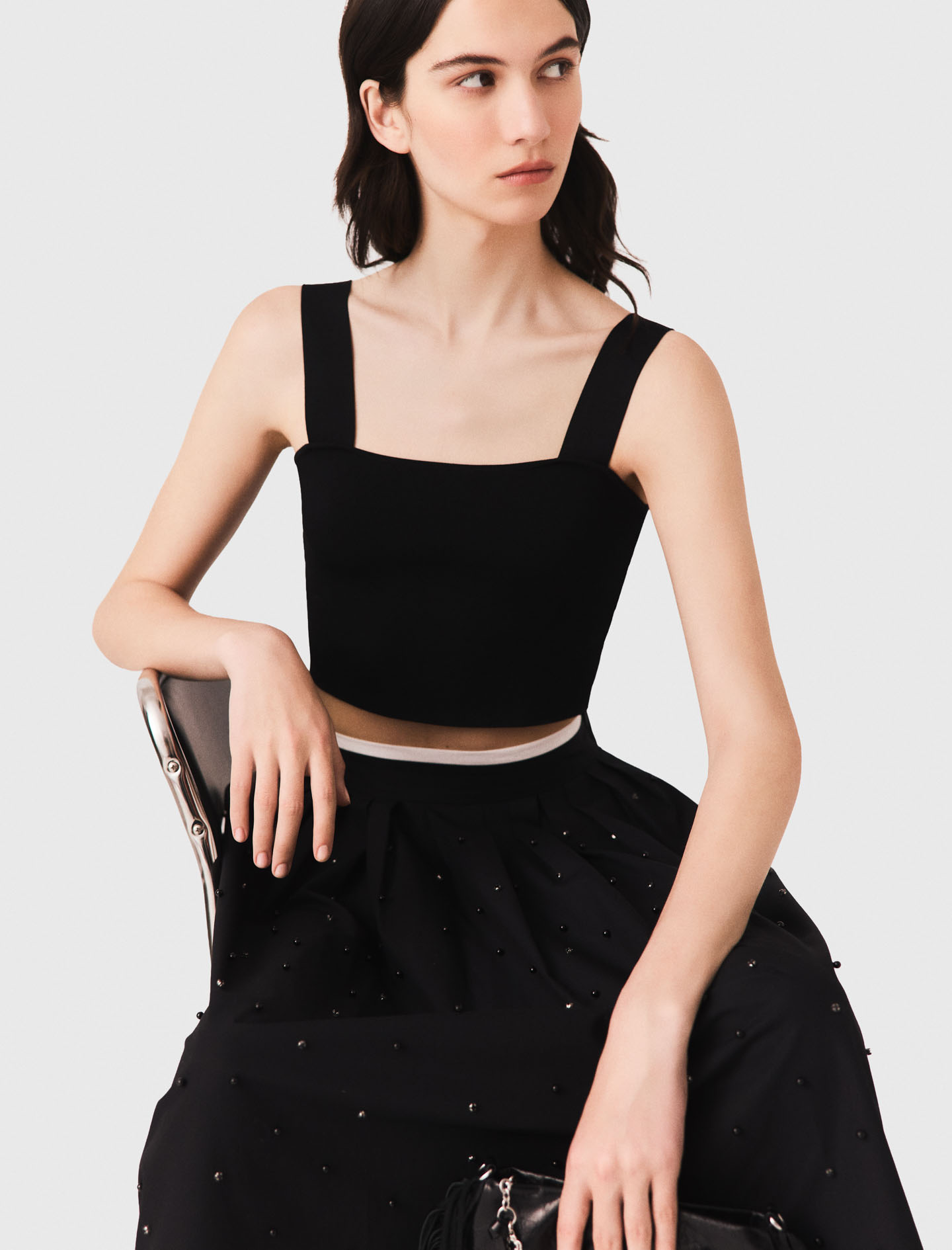 Knit Crop Top
