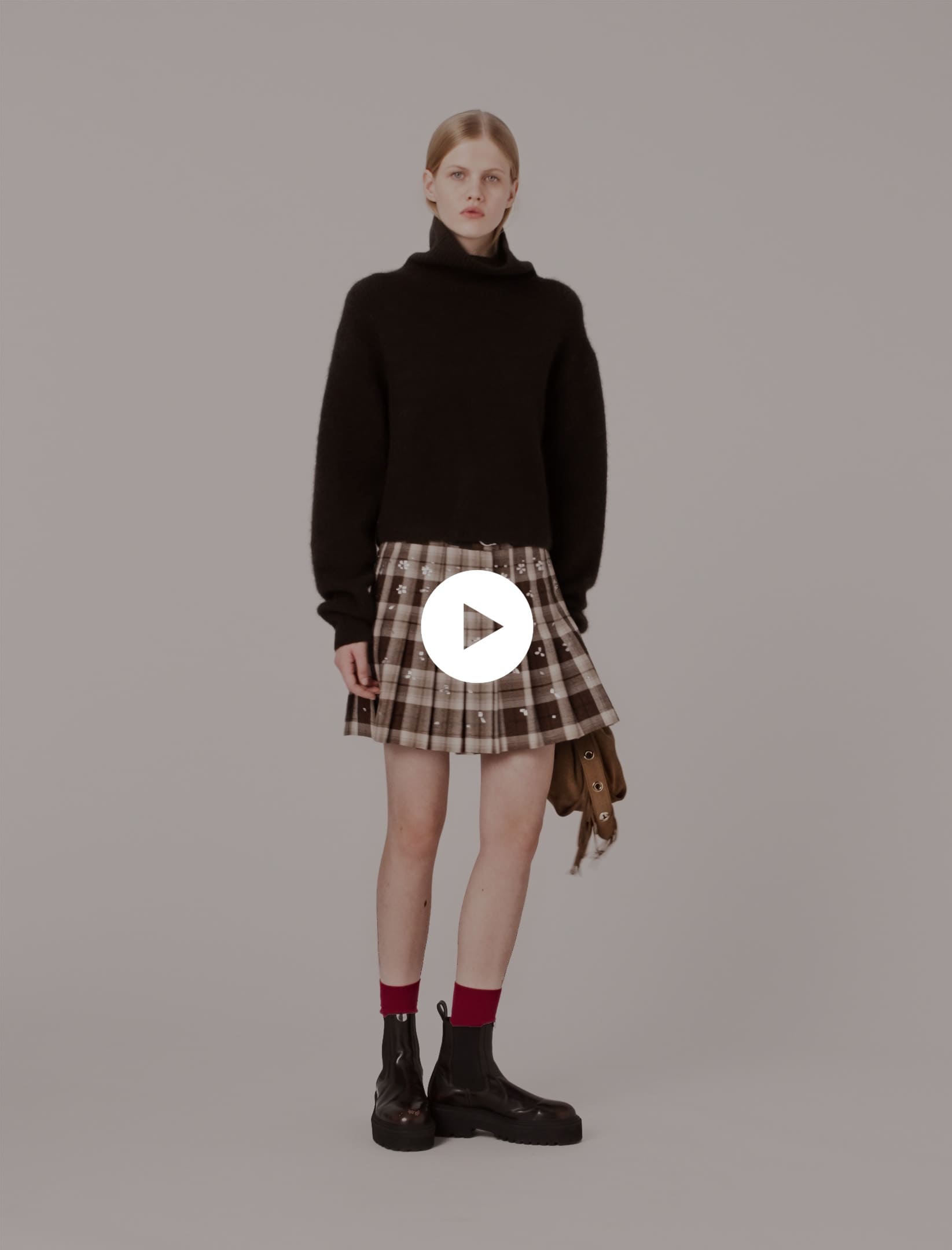 Yak Blend Roll-Neck Sweater